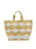 Blauer Borsa a Mano Donna Beige