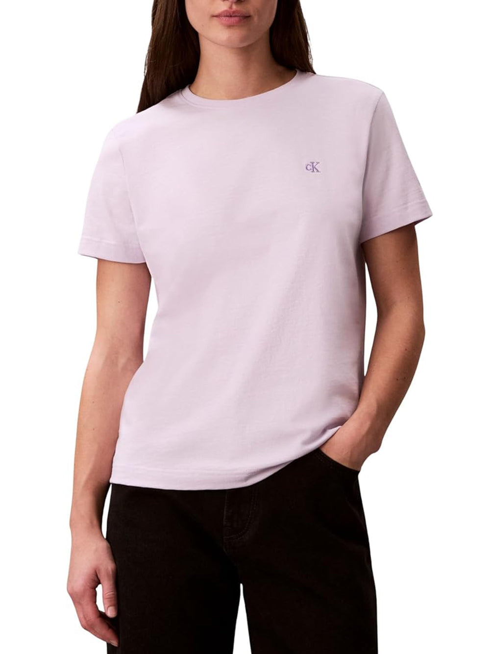 Calvin Klein T-shirt Donna Lilla