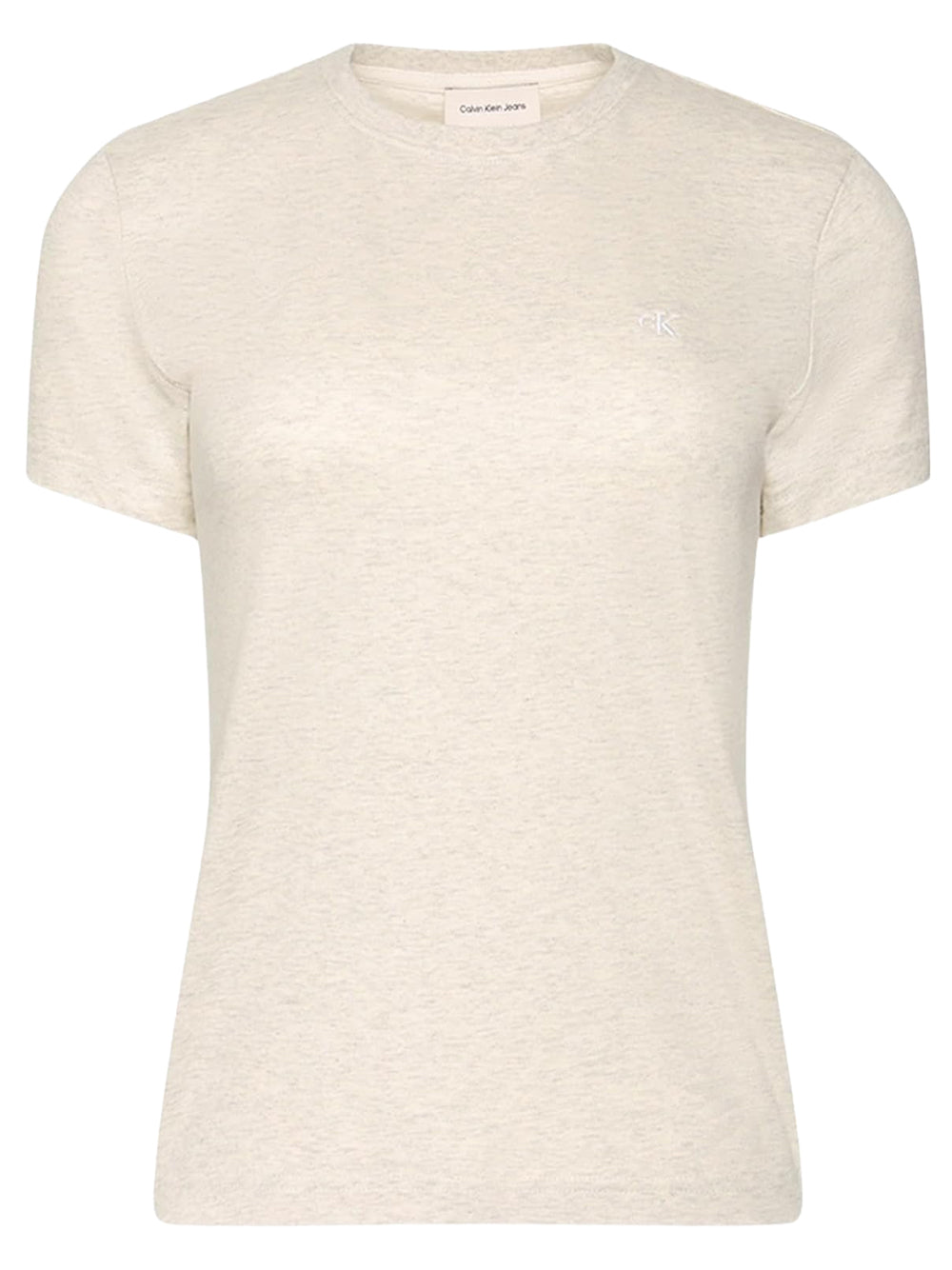 Calvin Klein T-shirt Donna Grigio Chiaro