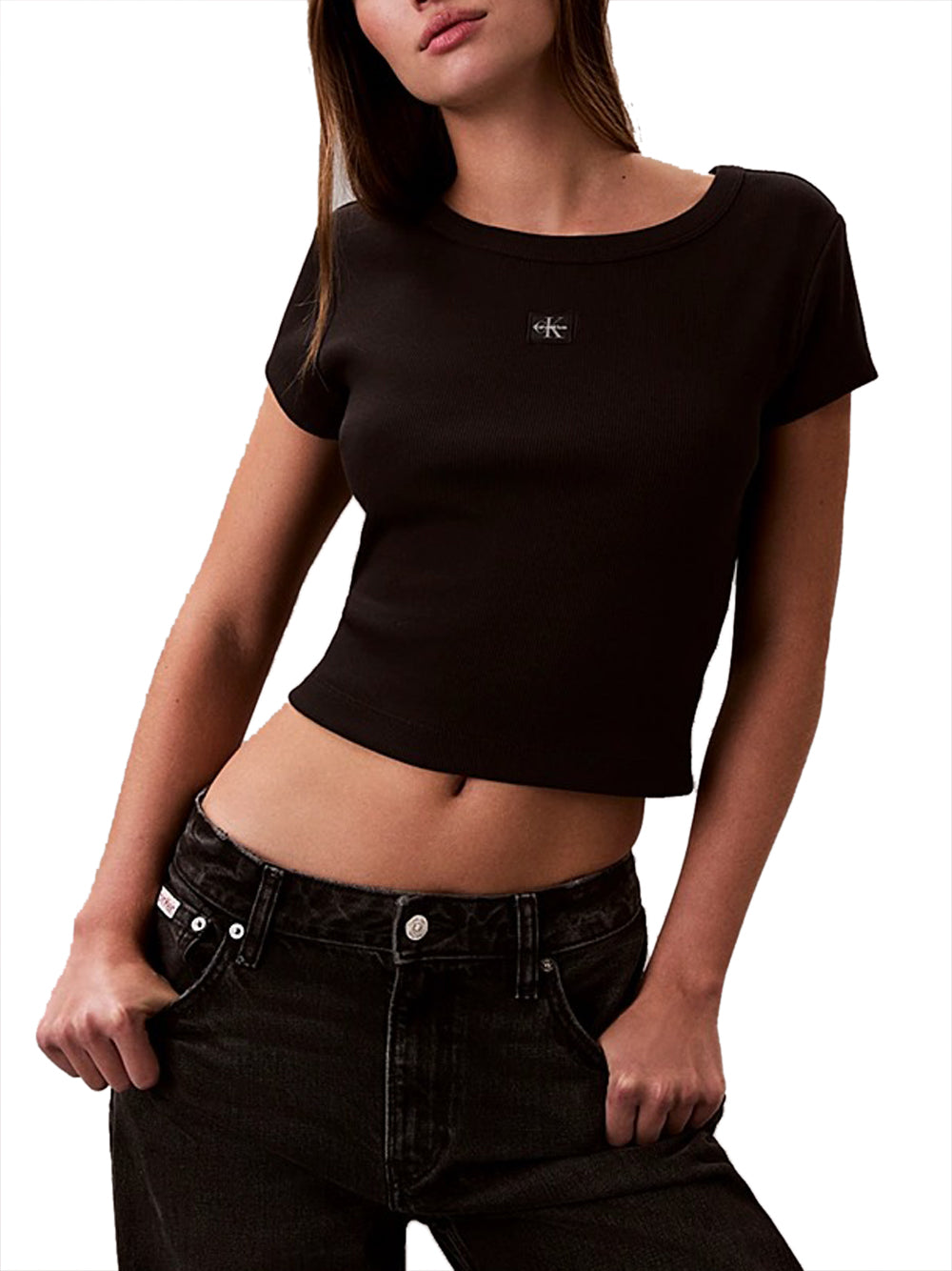 Calvin Klein T-shirt Donna Nero