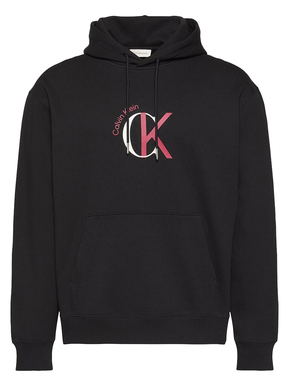 Calvin Klein Felpa Cappuccio Uomo Nero