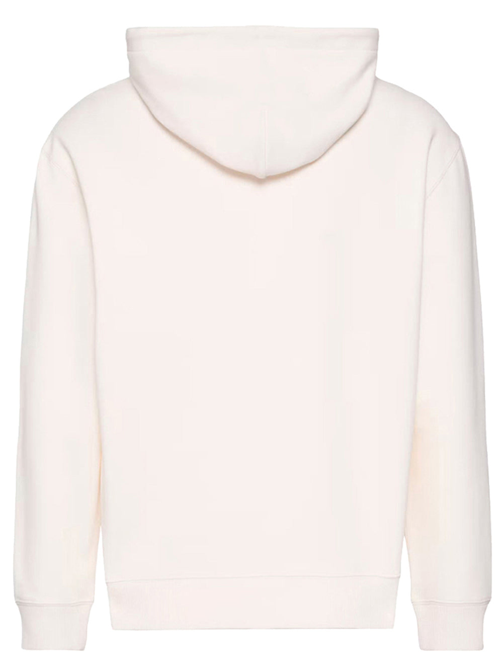 Calvin Klein Felpa Cappuccio Uomo Bianco panna