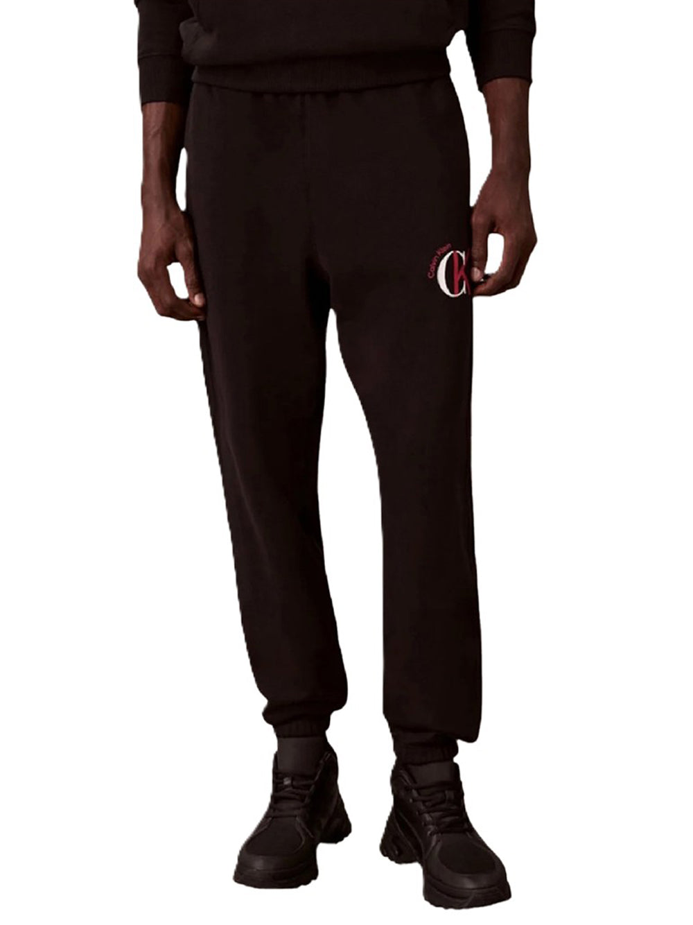 Calvin Klein Pantalone Tuta Uomo Nero