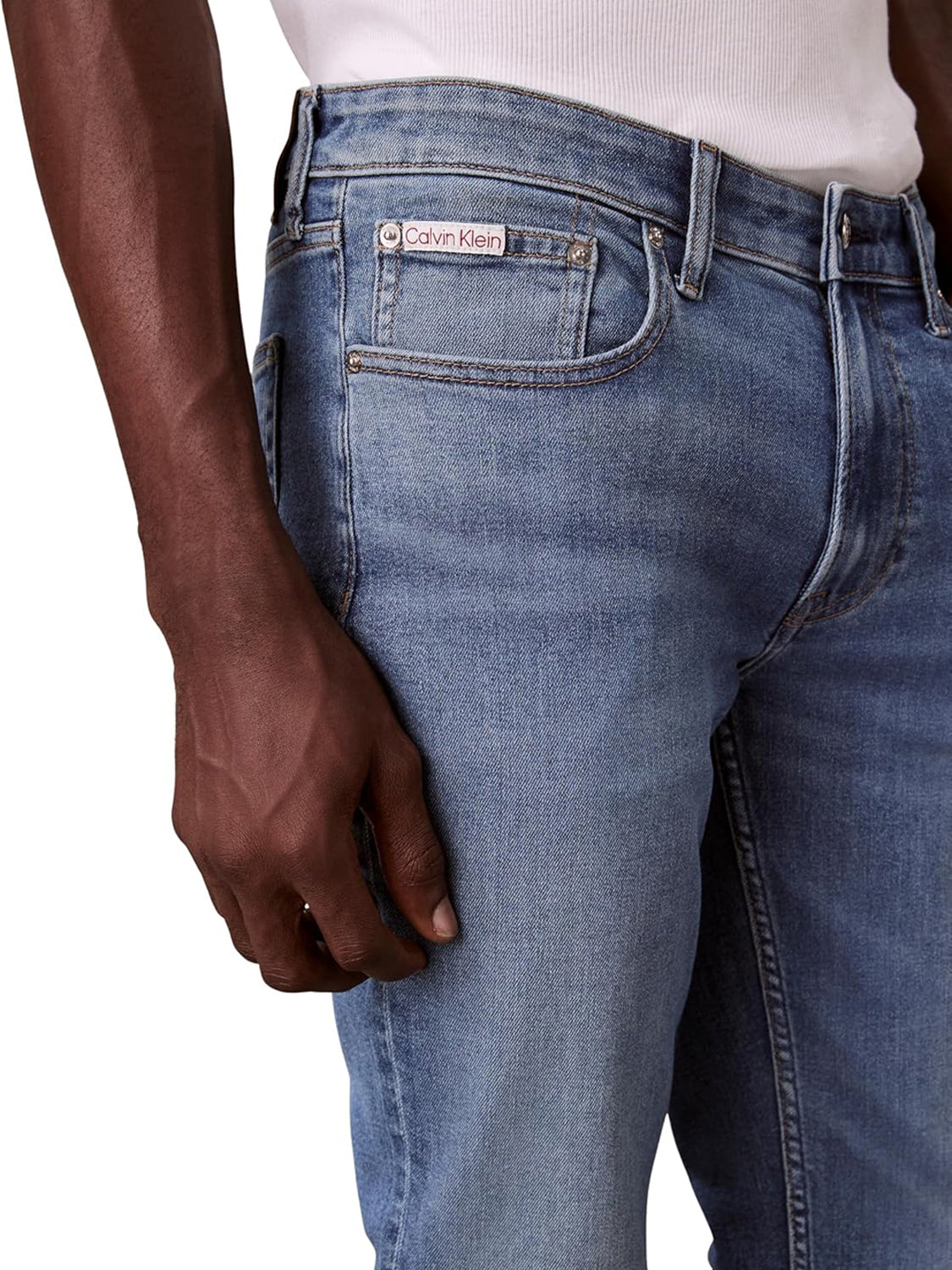 Jeans Slim Uomo Denim
