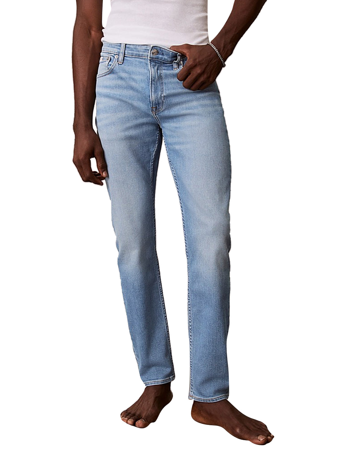 Jeans Slim Uomo Denim