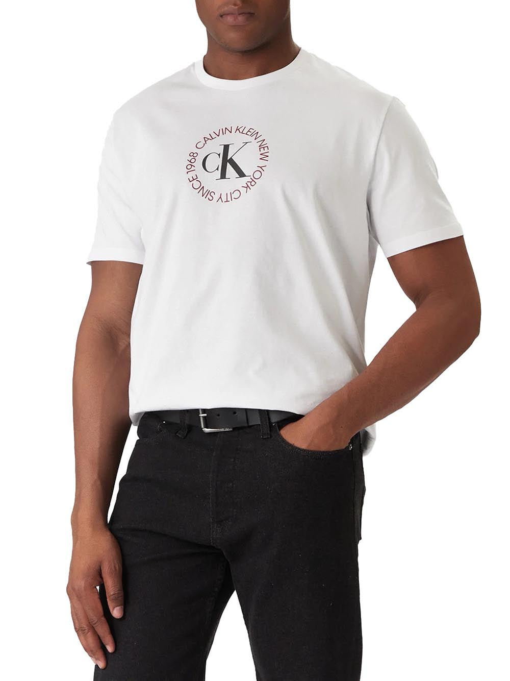 Calvin Klein T-shirt Uomo Bianco