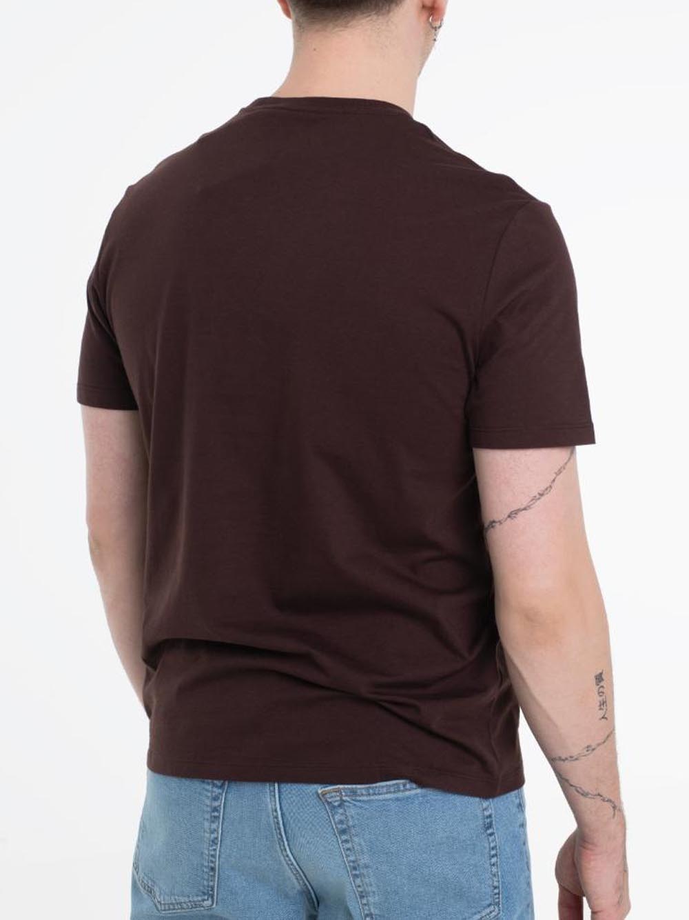 Calvin Klein T-shirt Uomo Marrone
