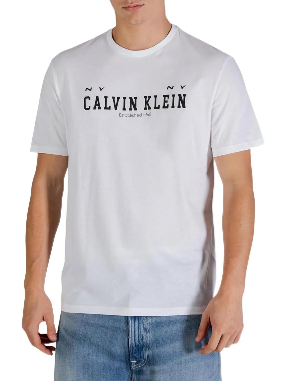 Calvin Klein T-shirt Uomo Bianco