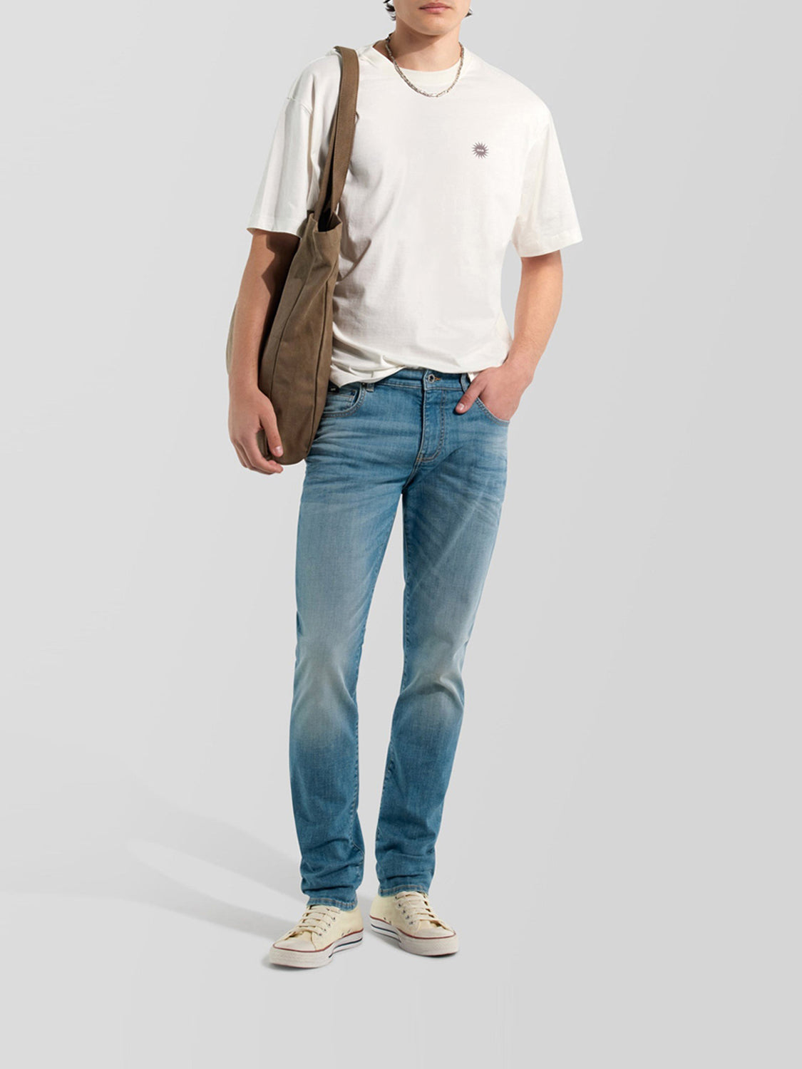 Jeans Slim Uomo Albert Denim