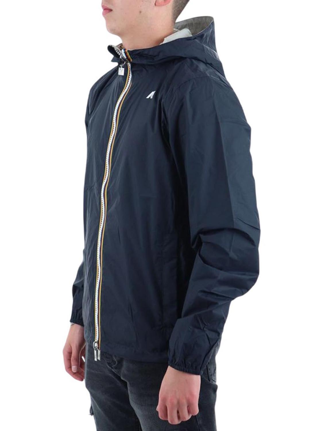 Giacca Leggera Uomo Jake Plus.2 Double Blu Scuro