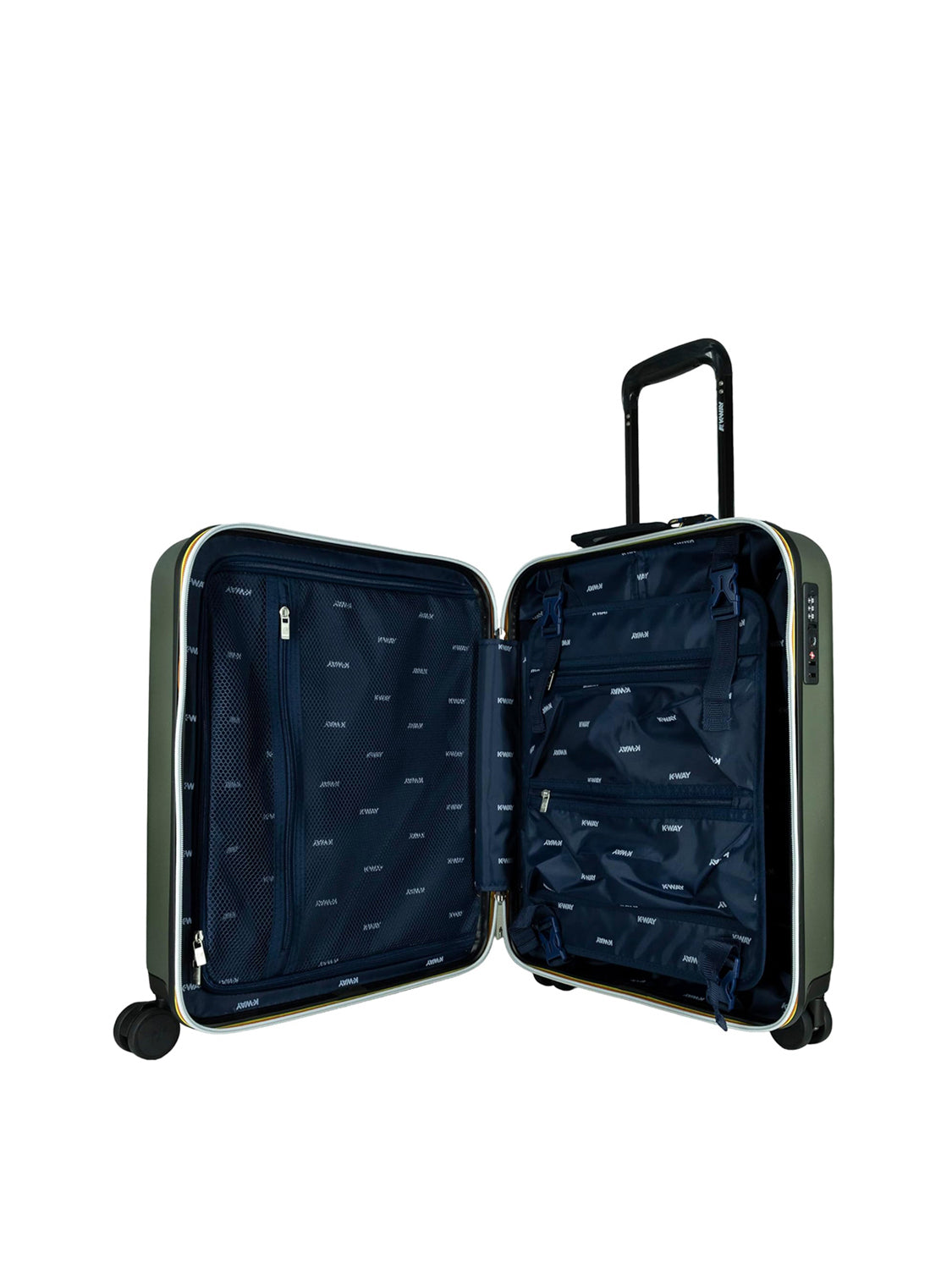 Trolley Unisex Eudoxie Logo Verde lichene