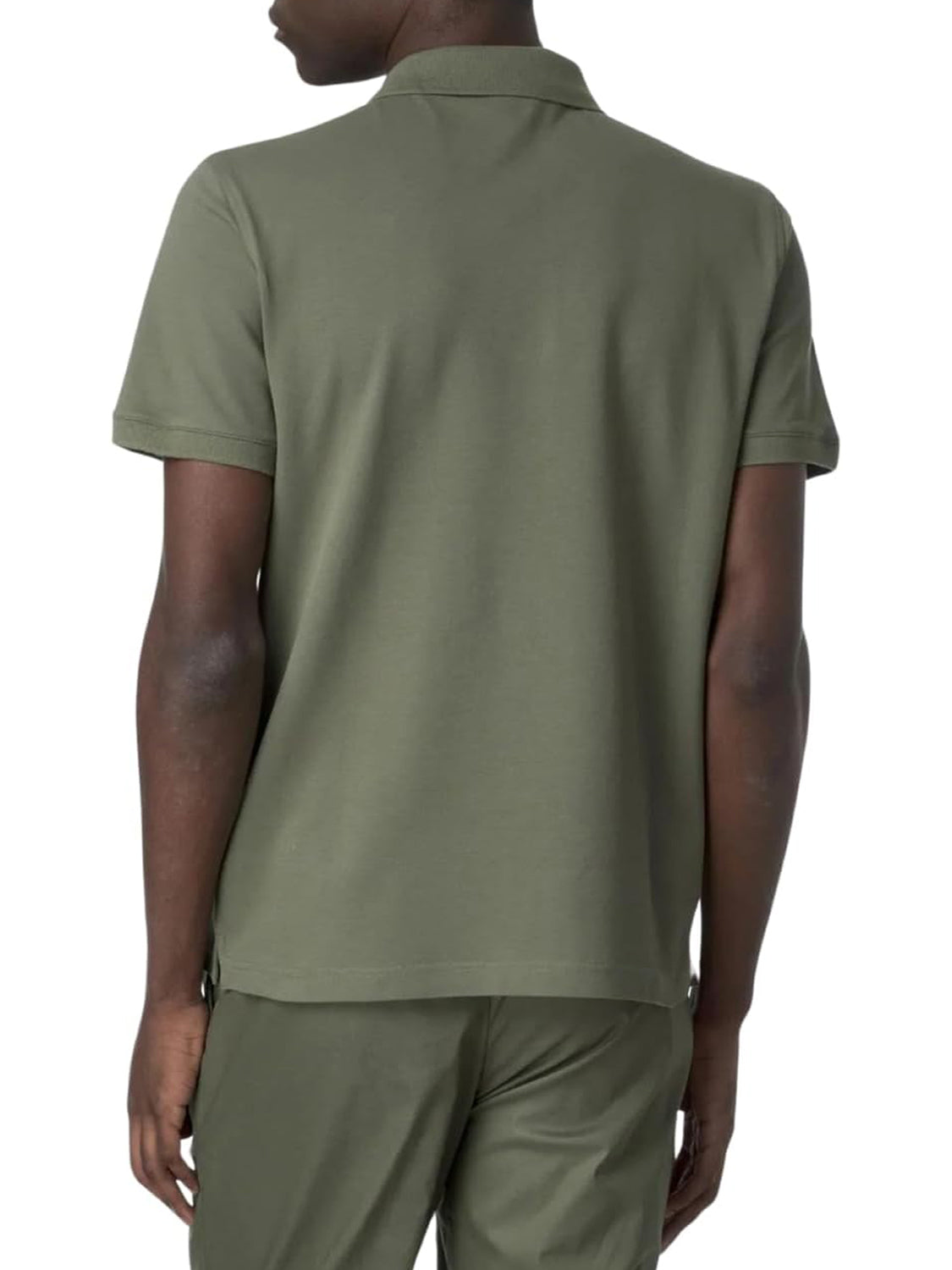 Polo Uomo Amedee Pique Verde lichene