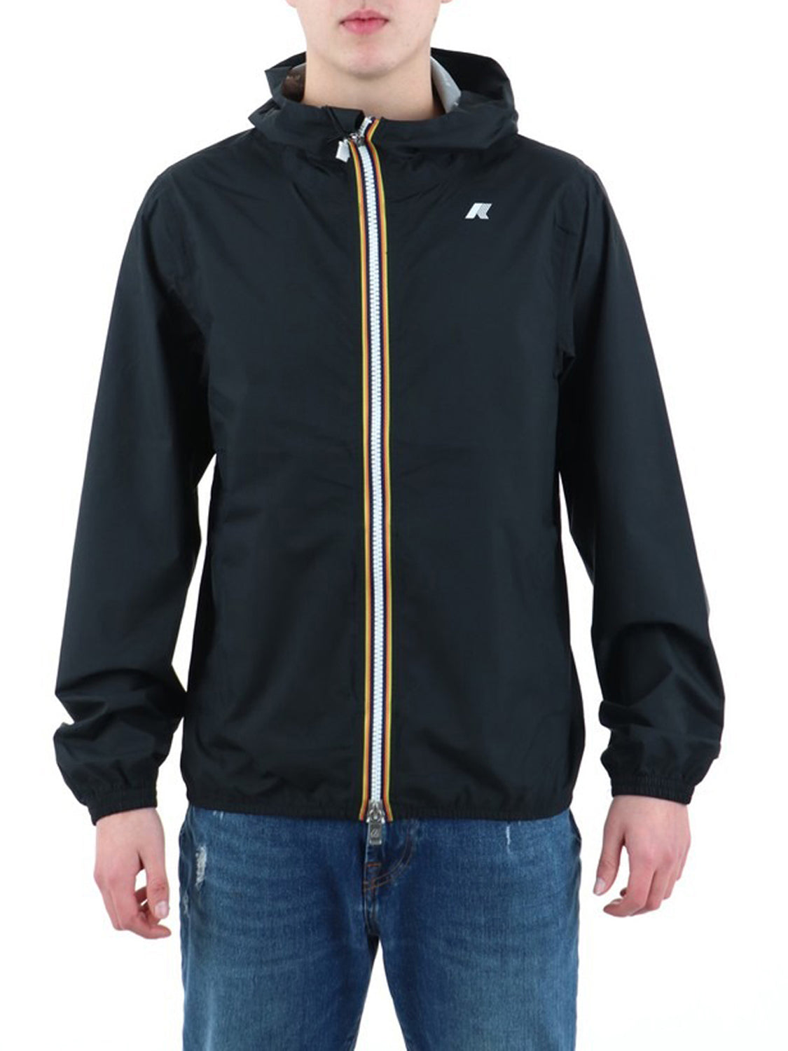 Giacca Leggera Uomo Jack Stretch Dot Nero