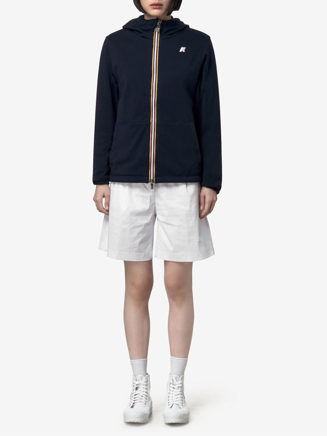 Giacca Leggera Unisex Jake Double Interlock Blu Scuro