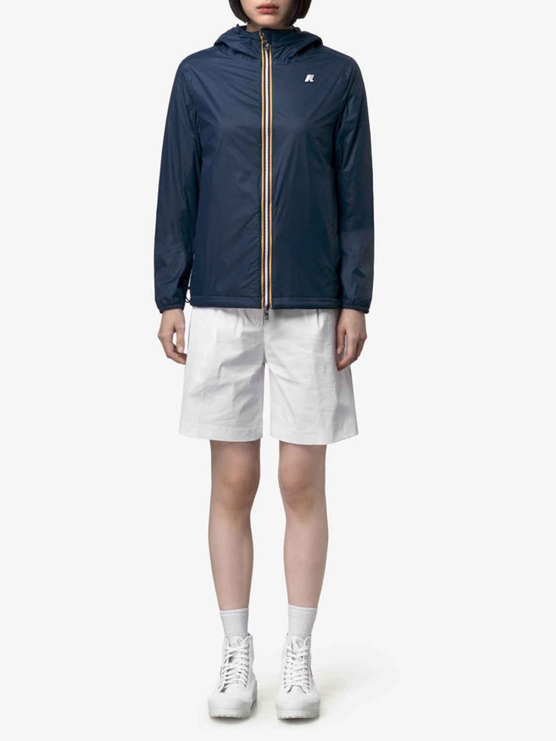 Giacca Leggera Unisex Jake Double Interlock Blu Scuro