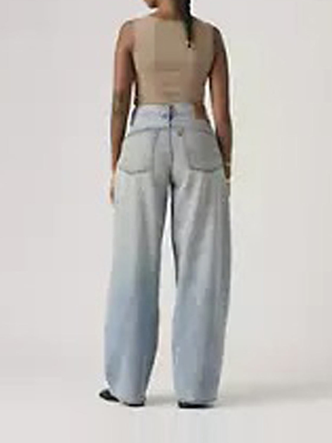 Jeans Regular Donna Barrel Off Denim