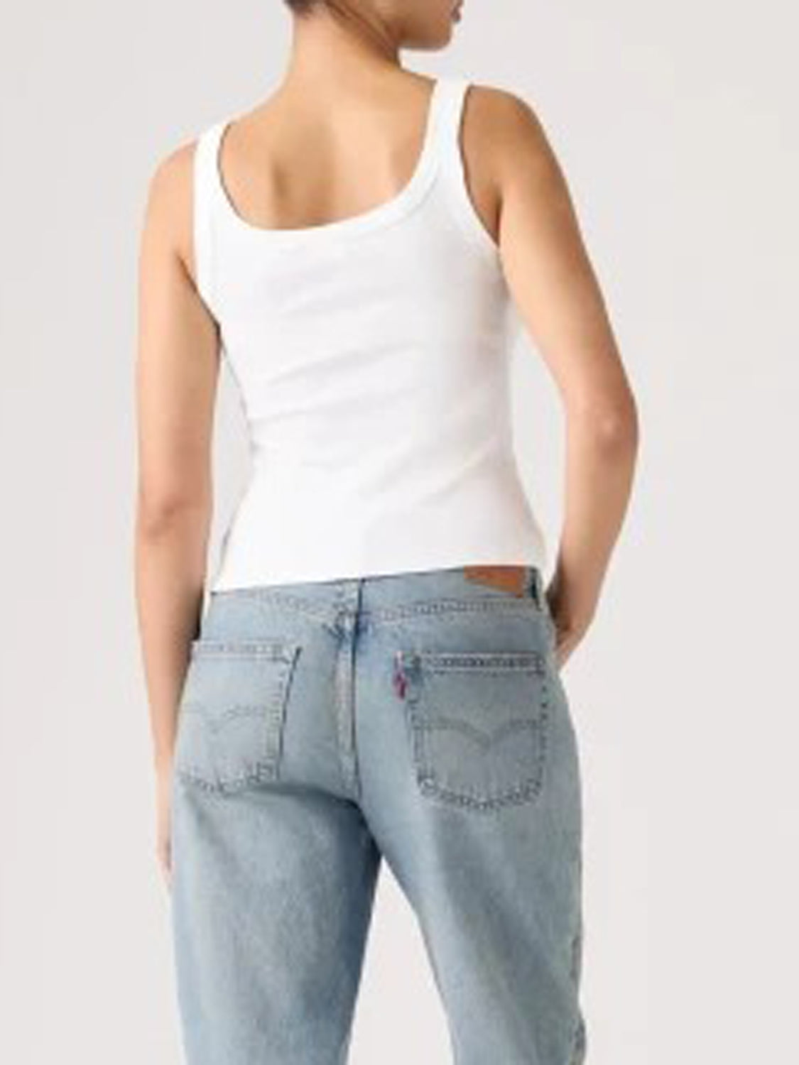 Levi's Canotta Donna Essential Bianco ottico