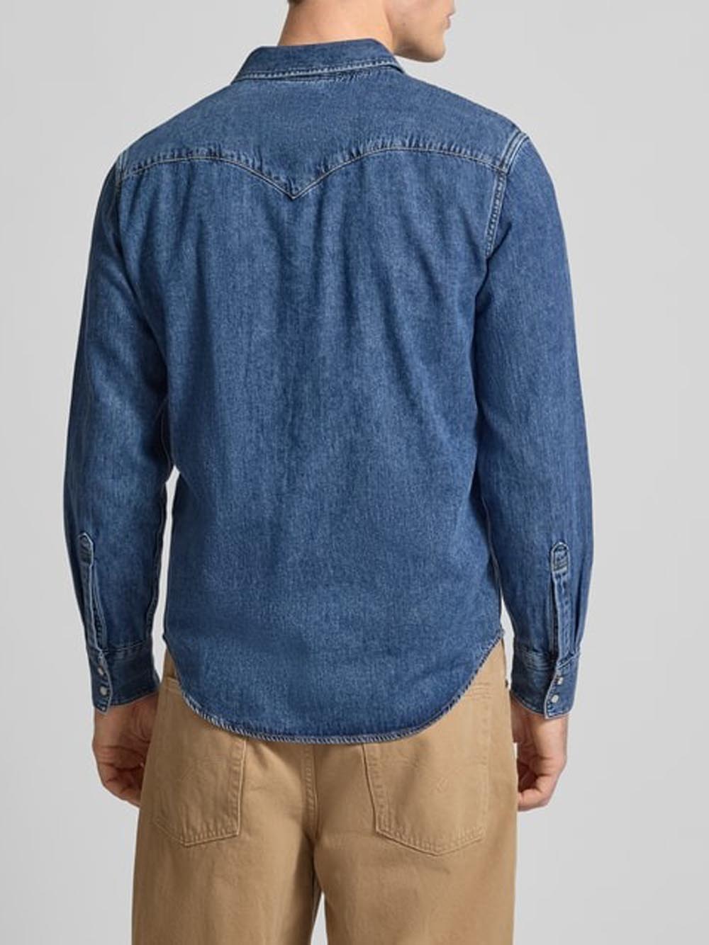 Levi's Camicia in Denim Uomo Barstow Denim