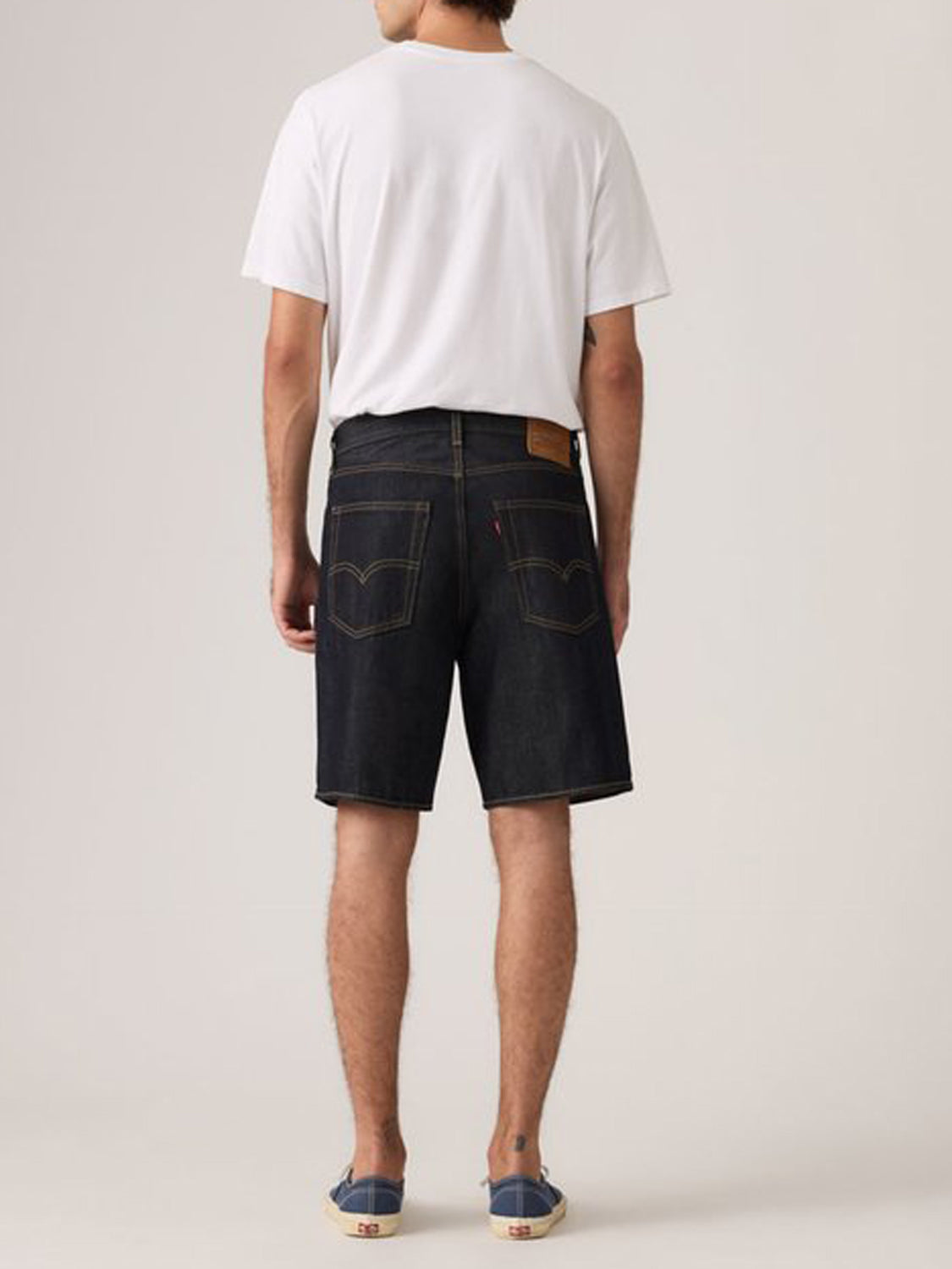 Levi's Shorts Jeans Uomo 468 Loose Nero