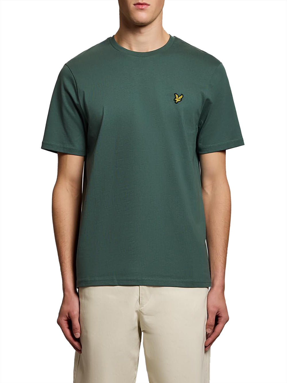 Lyle & Scott T-shirt Uomo Verde bottiglia