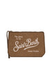MC2 Saint Barth Borsa Pochette Unisex Aline Linen Sage