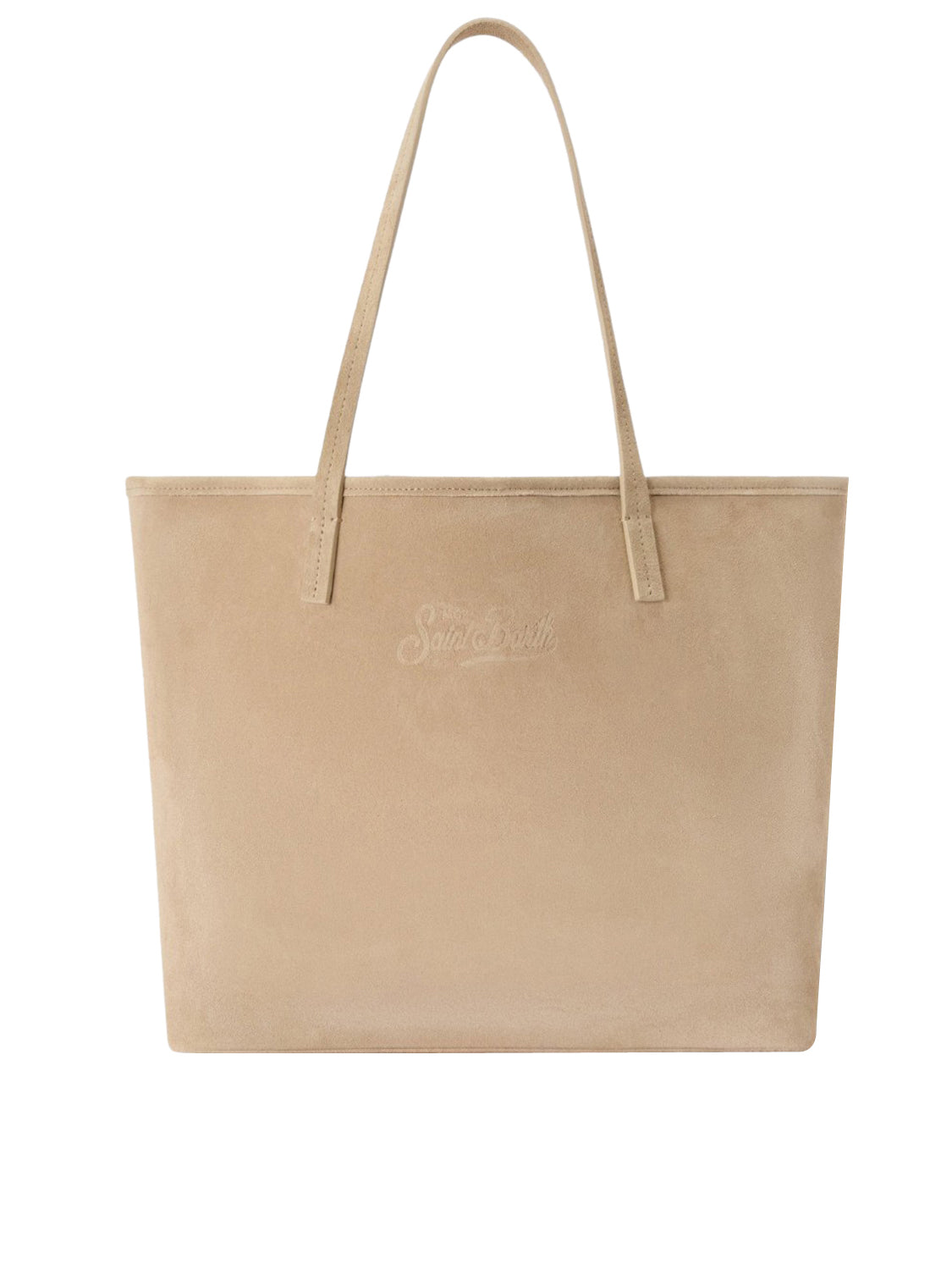 Borsa a Spalla Donna City Bag Suede Beige