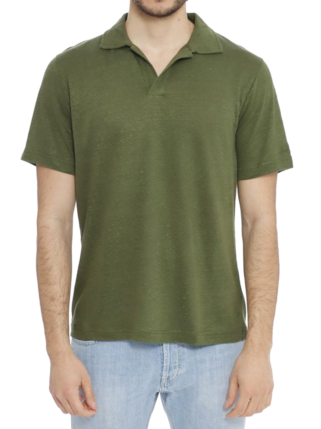MC2 Saint Barth Polo Uomo Fraser Verde militare