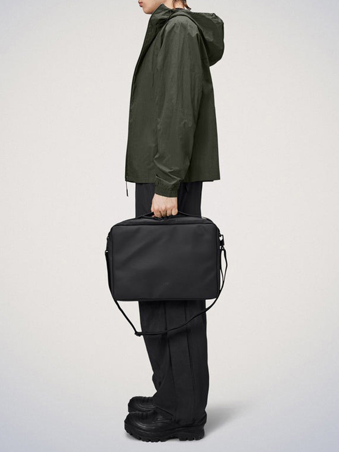 Borsa a Mano Unisex 15"/16" Nero