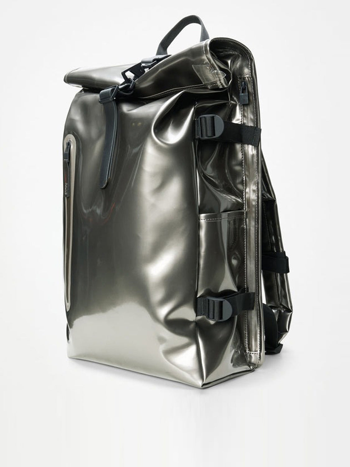 Zaino Unisex Rolltop Argento