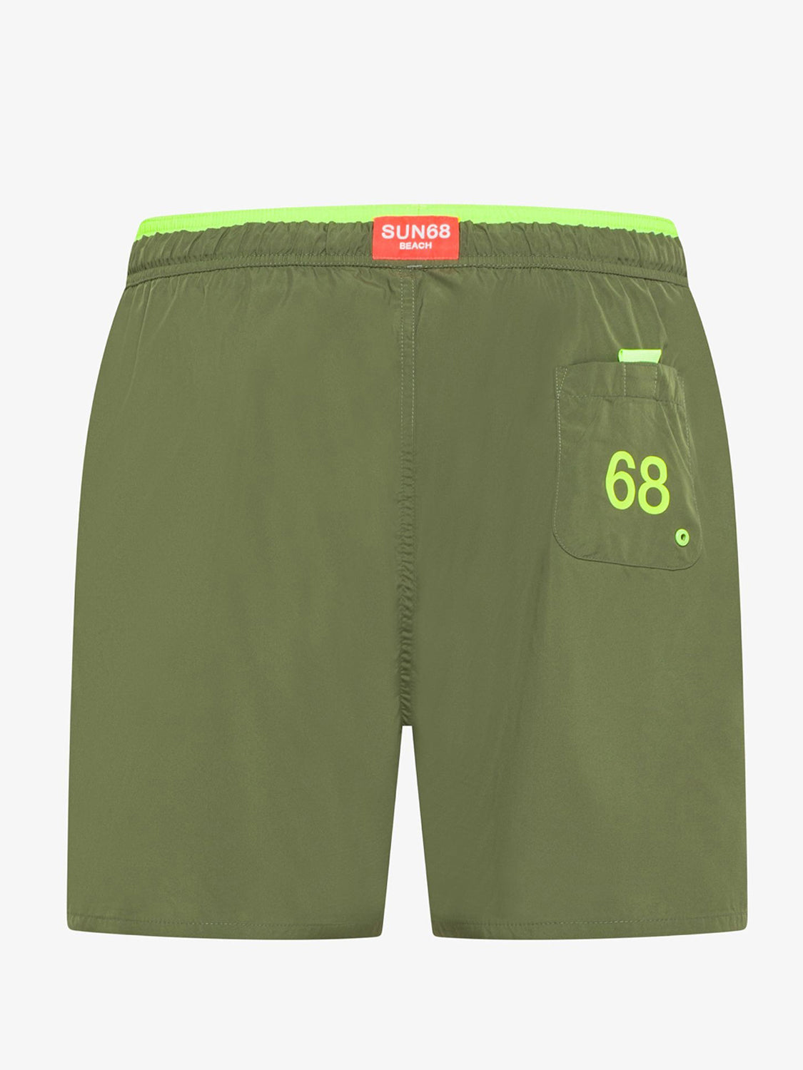 Shorts Mare Uomo Verde militare