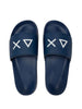 Sun68 Ciabatte Uomo Slippers Logo Navy