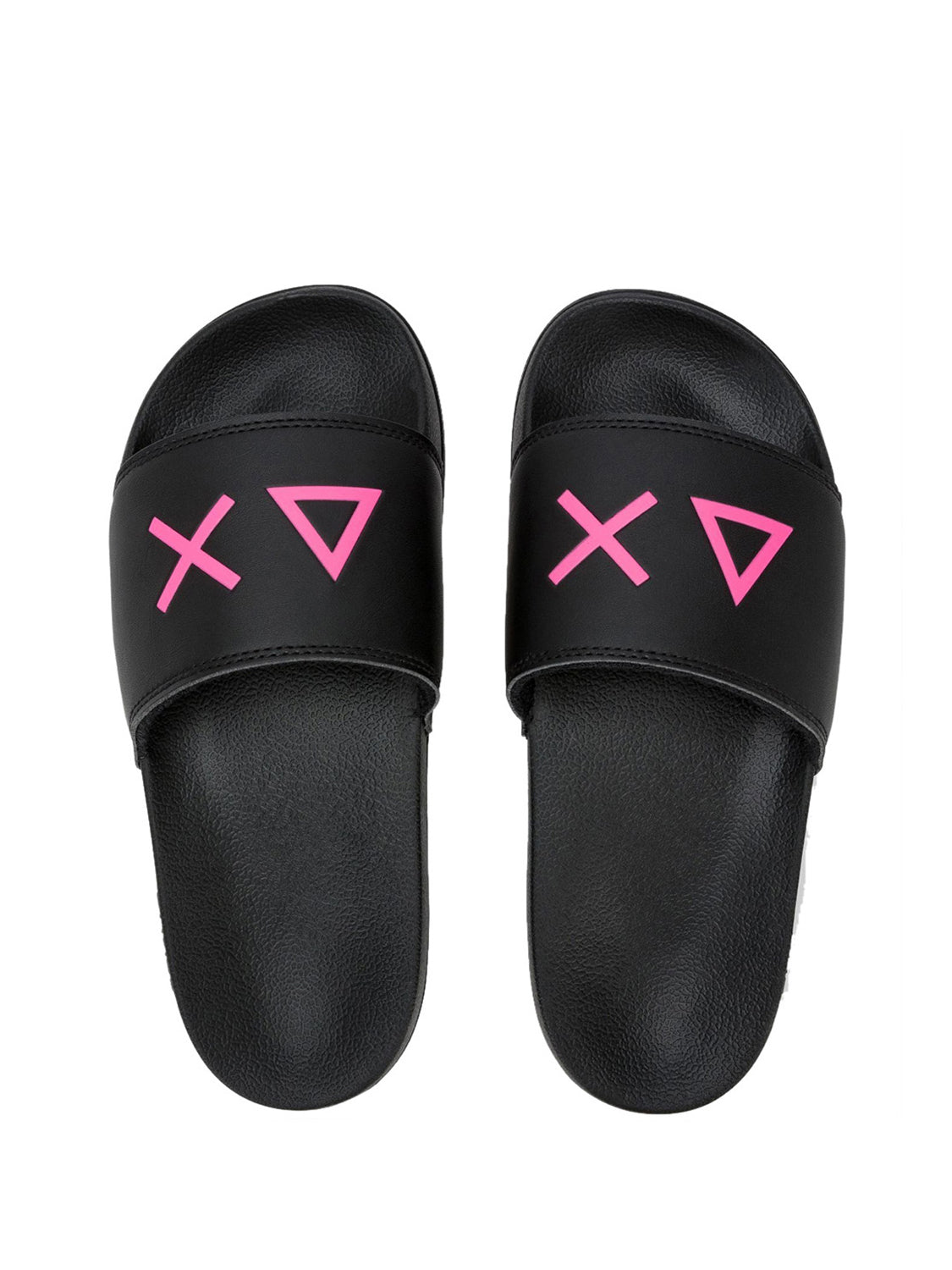 Ciabatte Donna Slippers Logo Nero