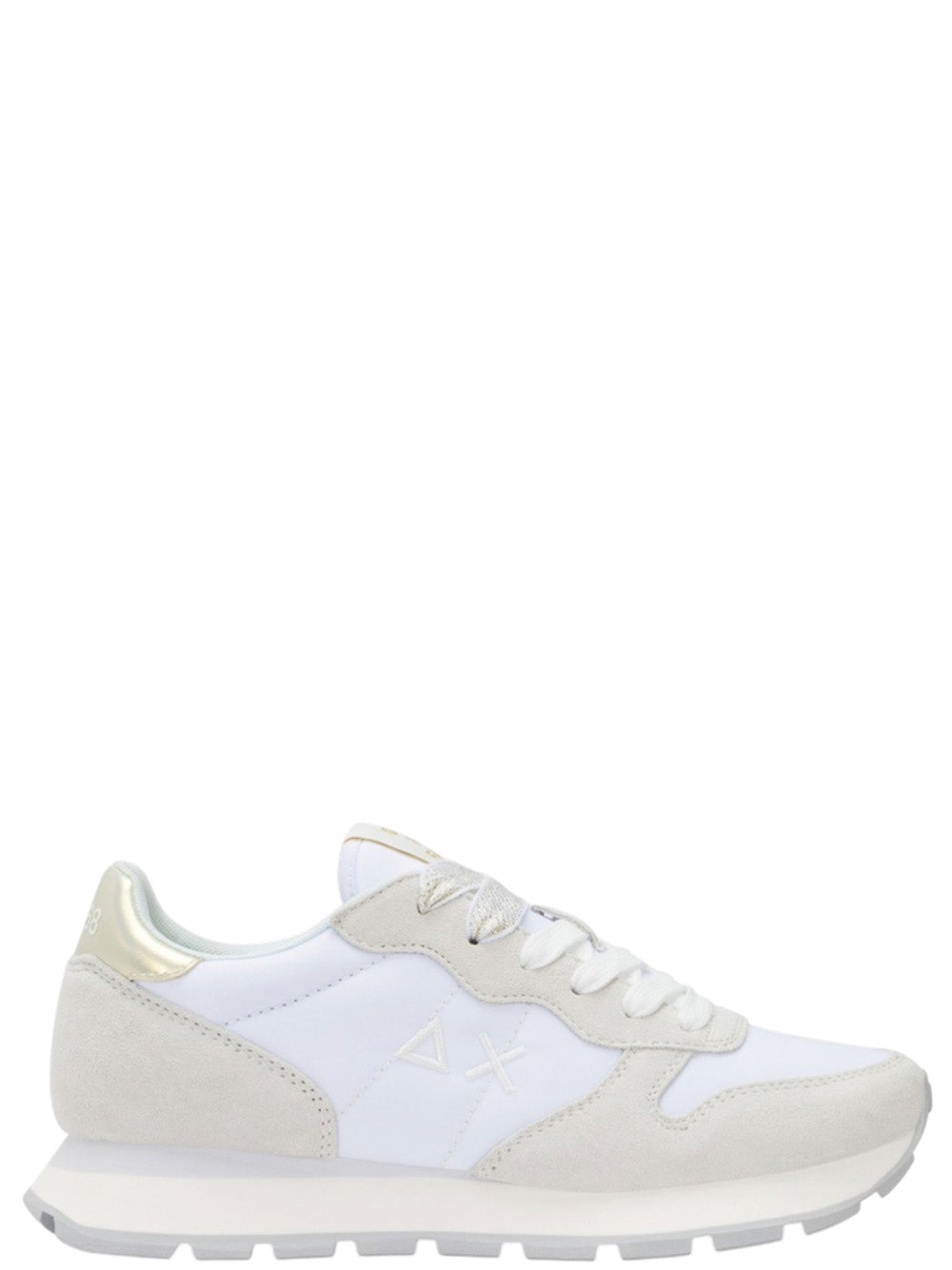Sun68 Sneakers Donna Ally Gold Bianco