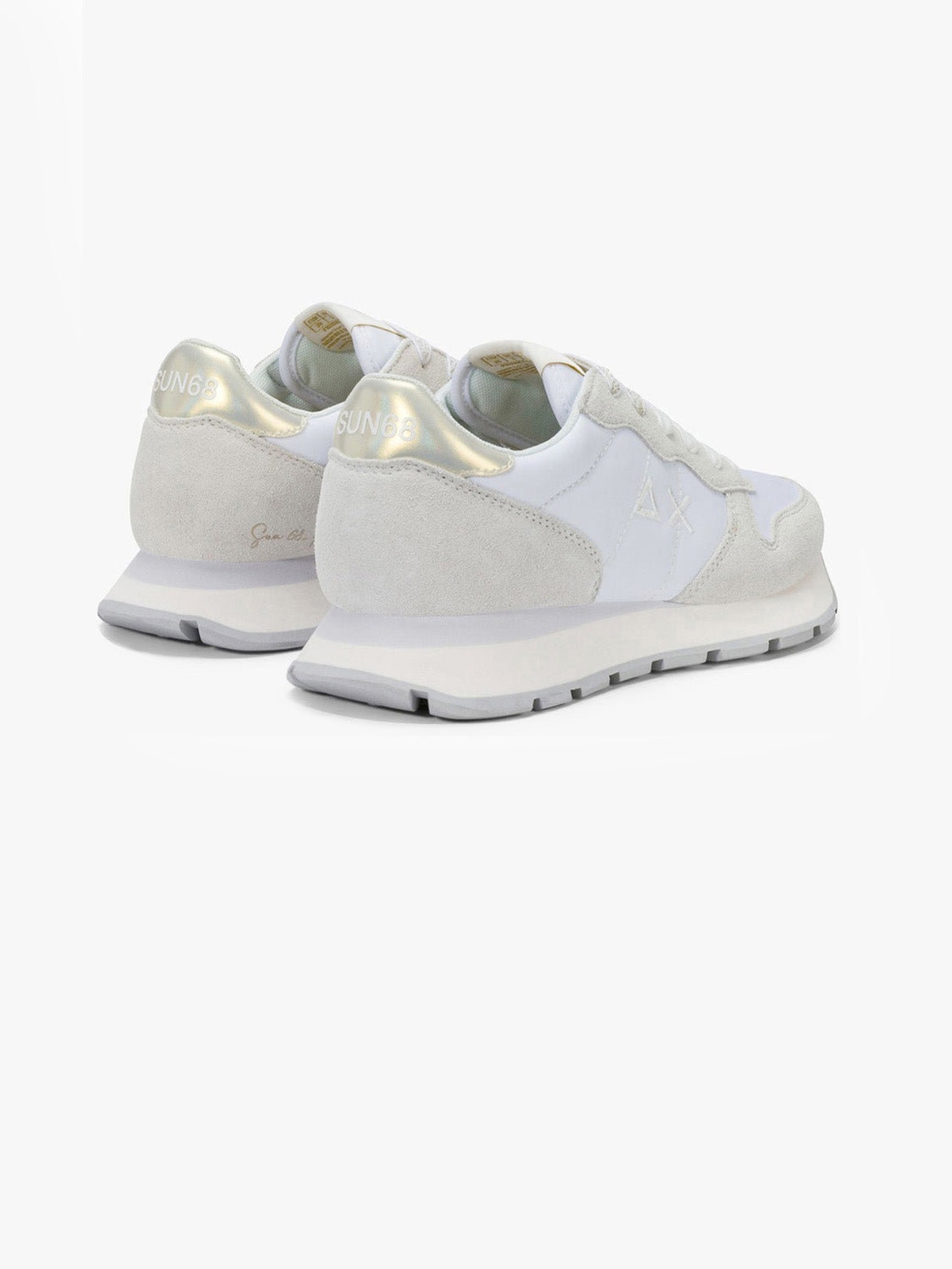 Sneakers Donna Ally Gold Bianco