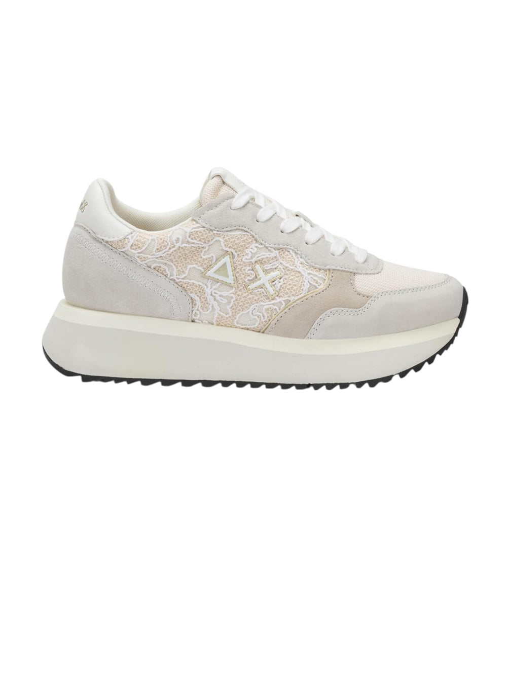 Sneakers Donna Big Ally Bianco panna