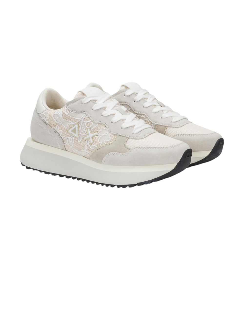 Sneakers Donna Big Ally Bianco panna