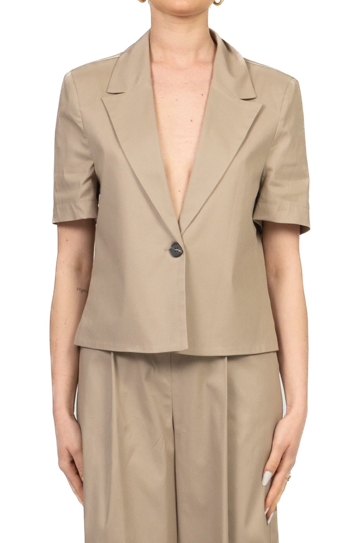 Tensione In Blazer Donna Taupe