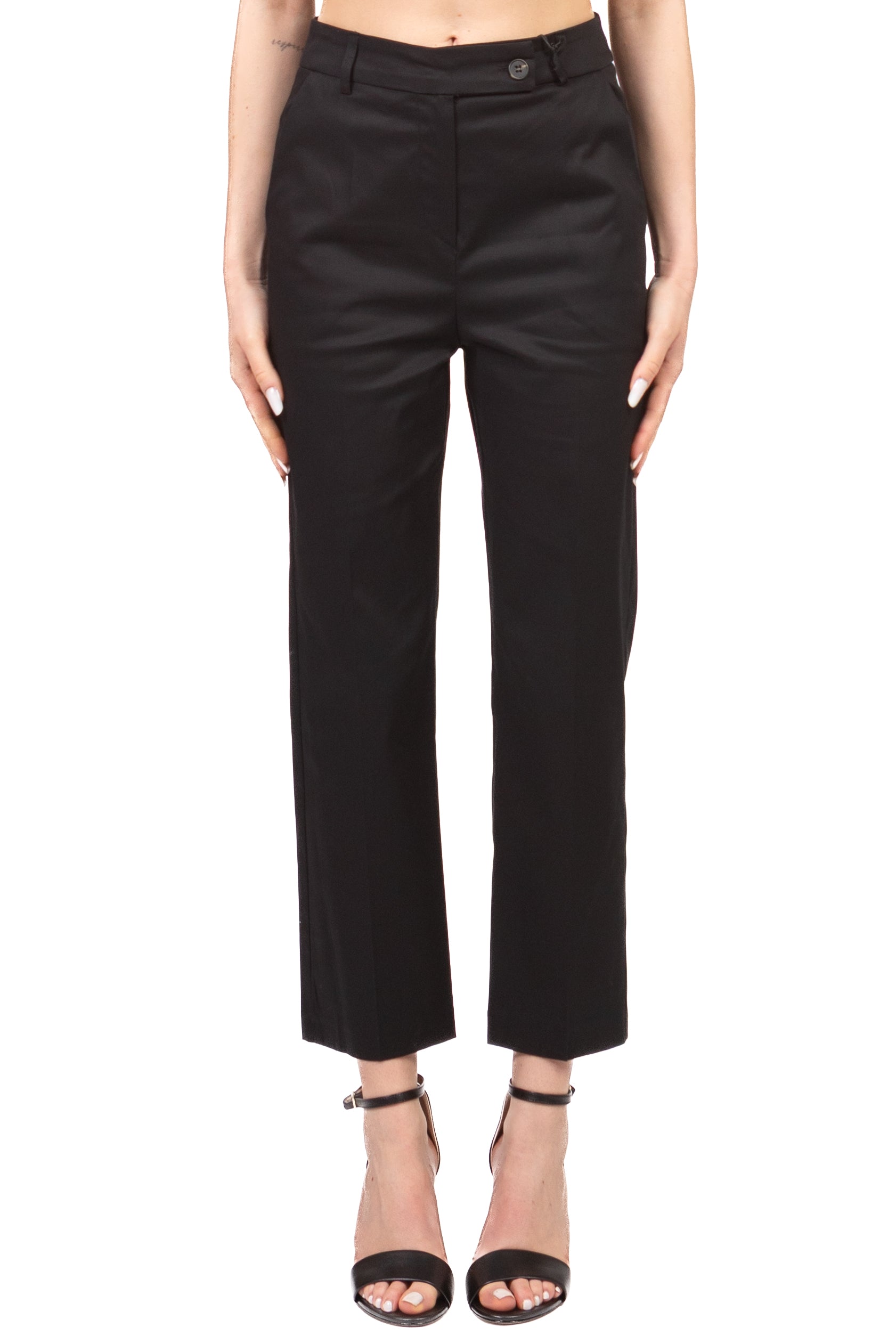 Tensione In Pantalone Casual Donna Nero
