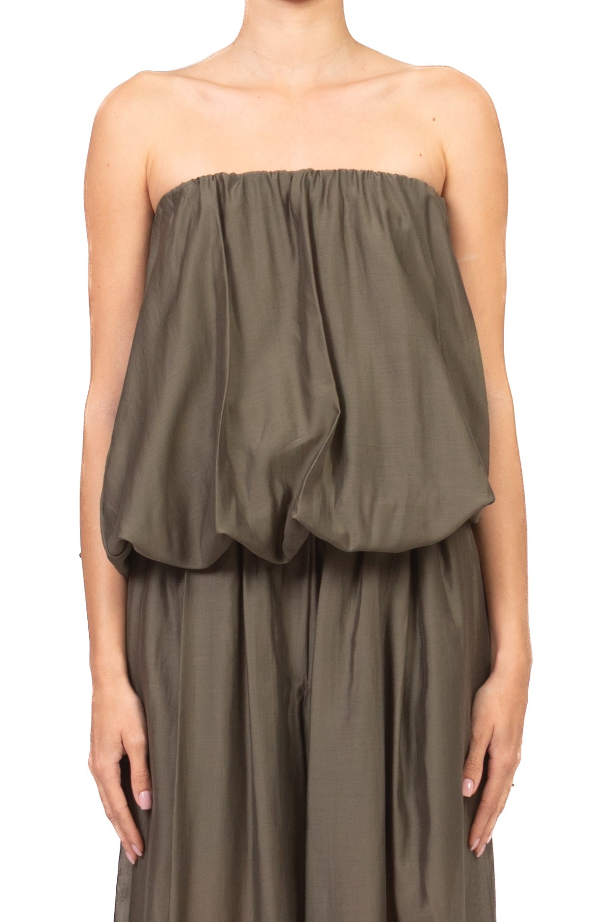 Tensione In Top Donna Verde militare