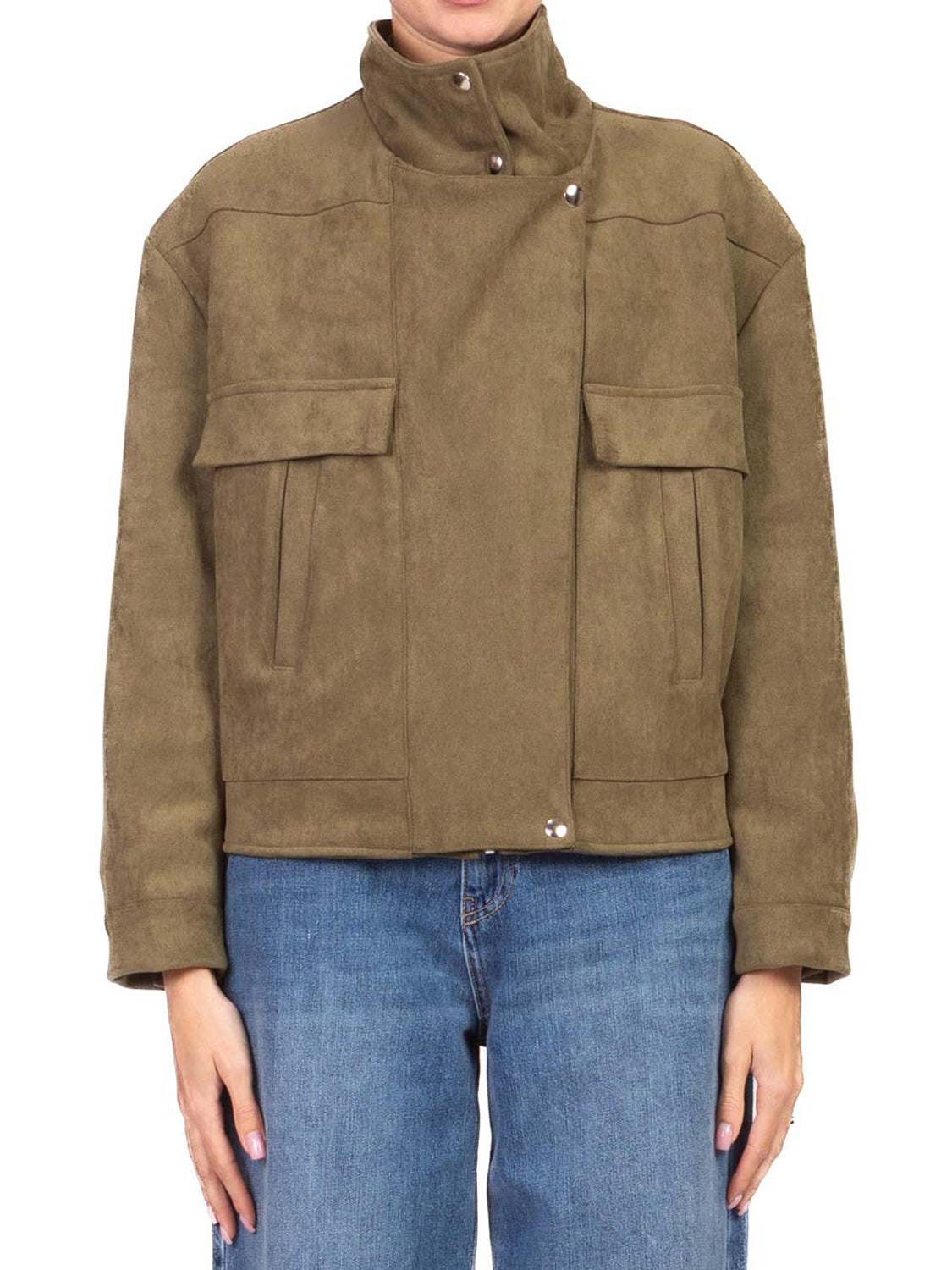 Tensione In Bomber Donna Verde militare