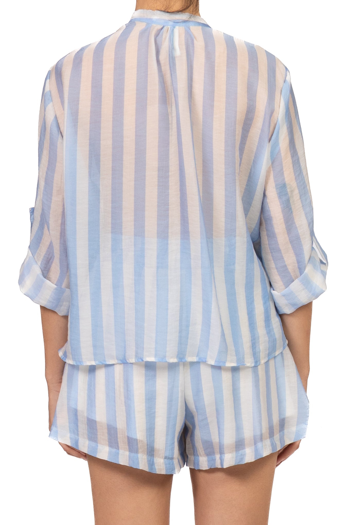 Tensione In Blusa Donna Celeste