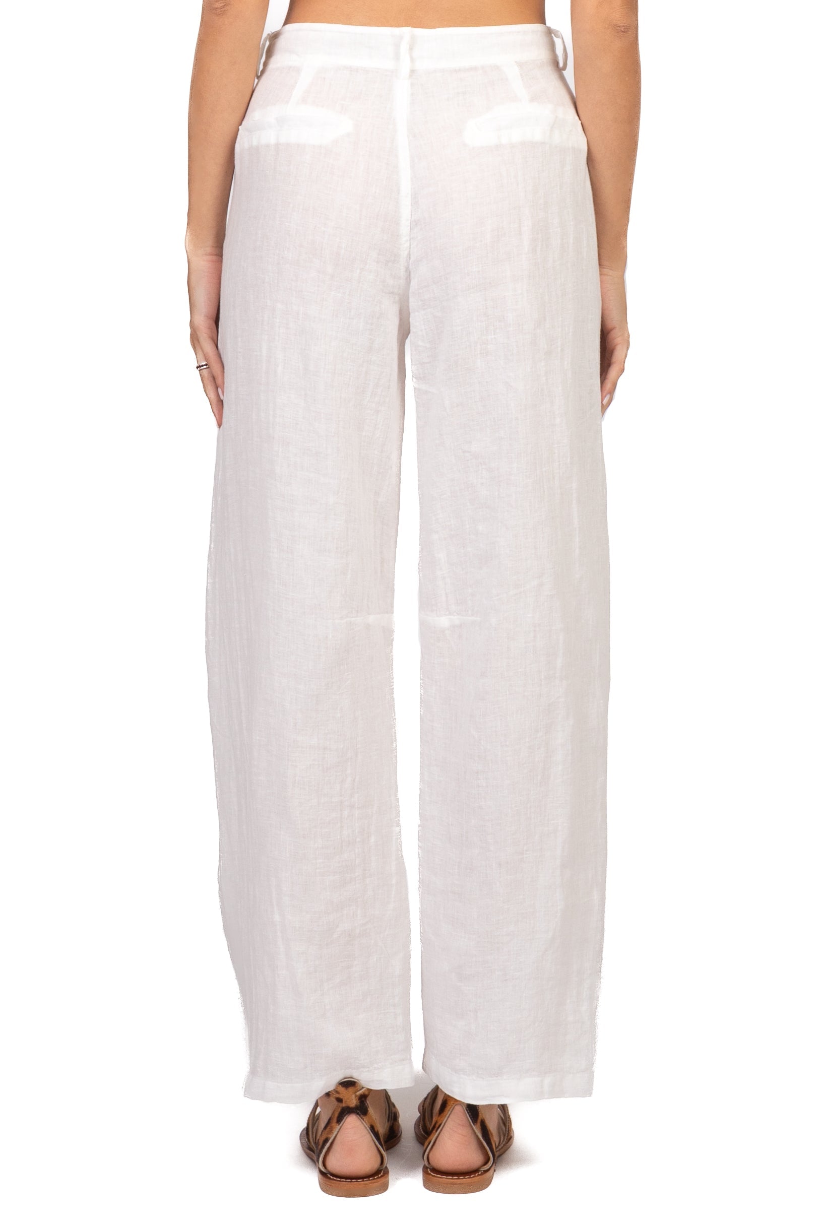 Tensione In Pantalone Casual Donna Panna