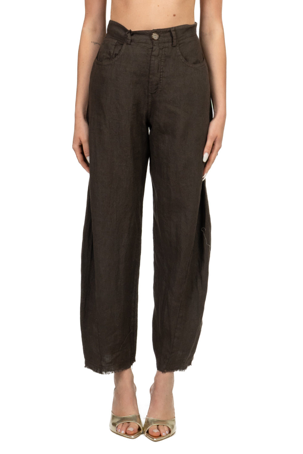 Tensione In Pantalone Casual Donna Cocco