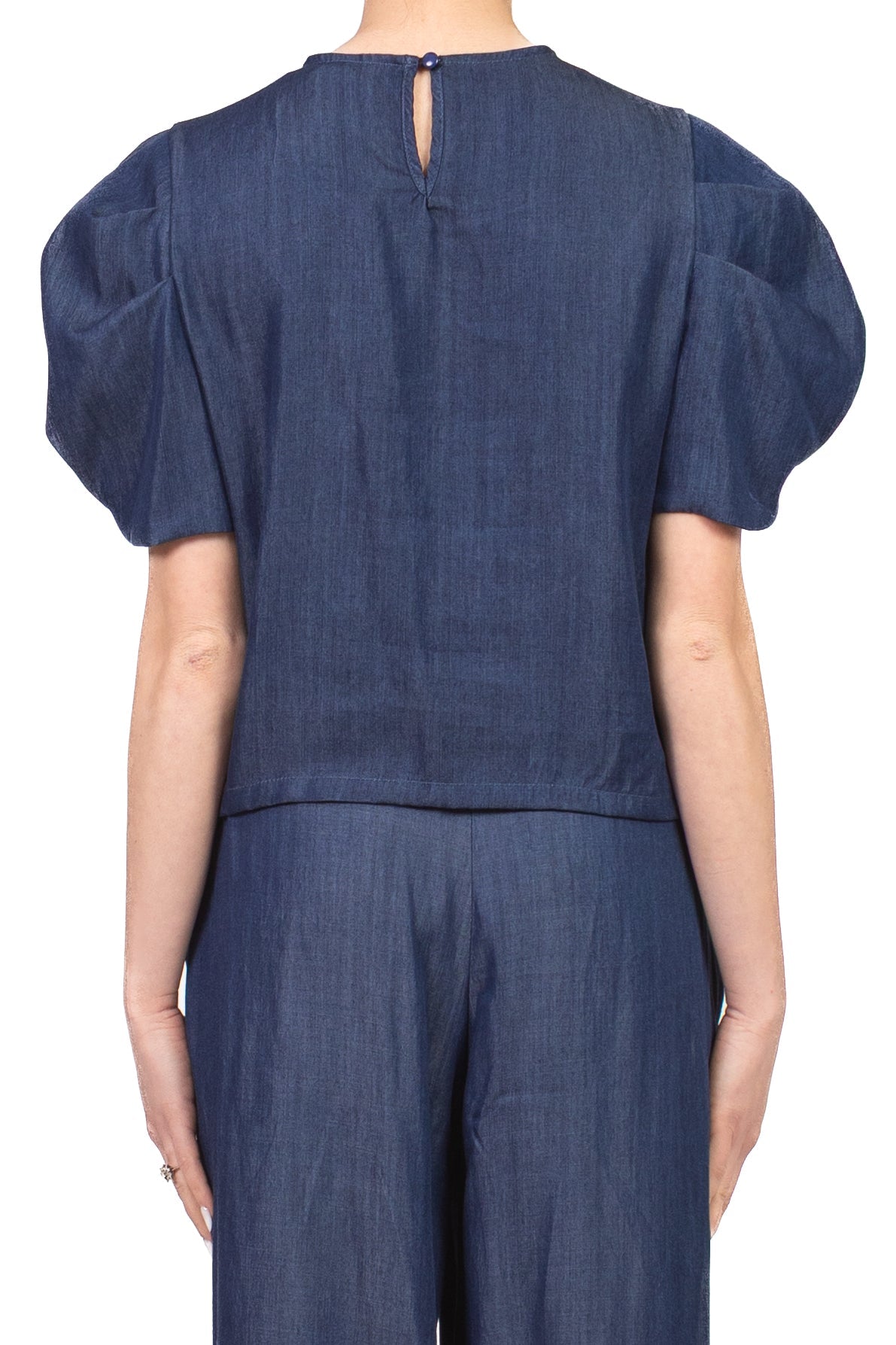 Tensione In Top Donna Blu