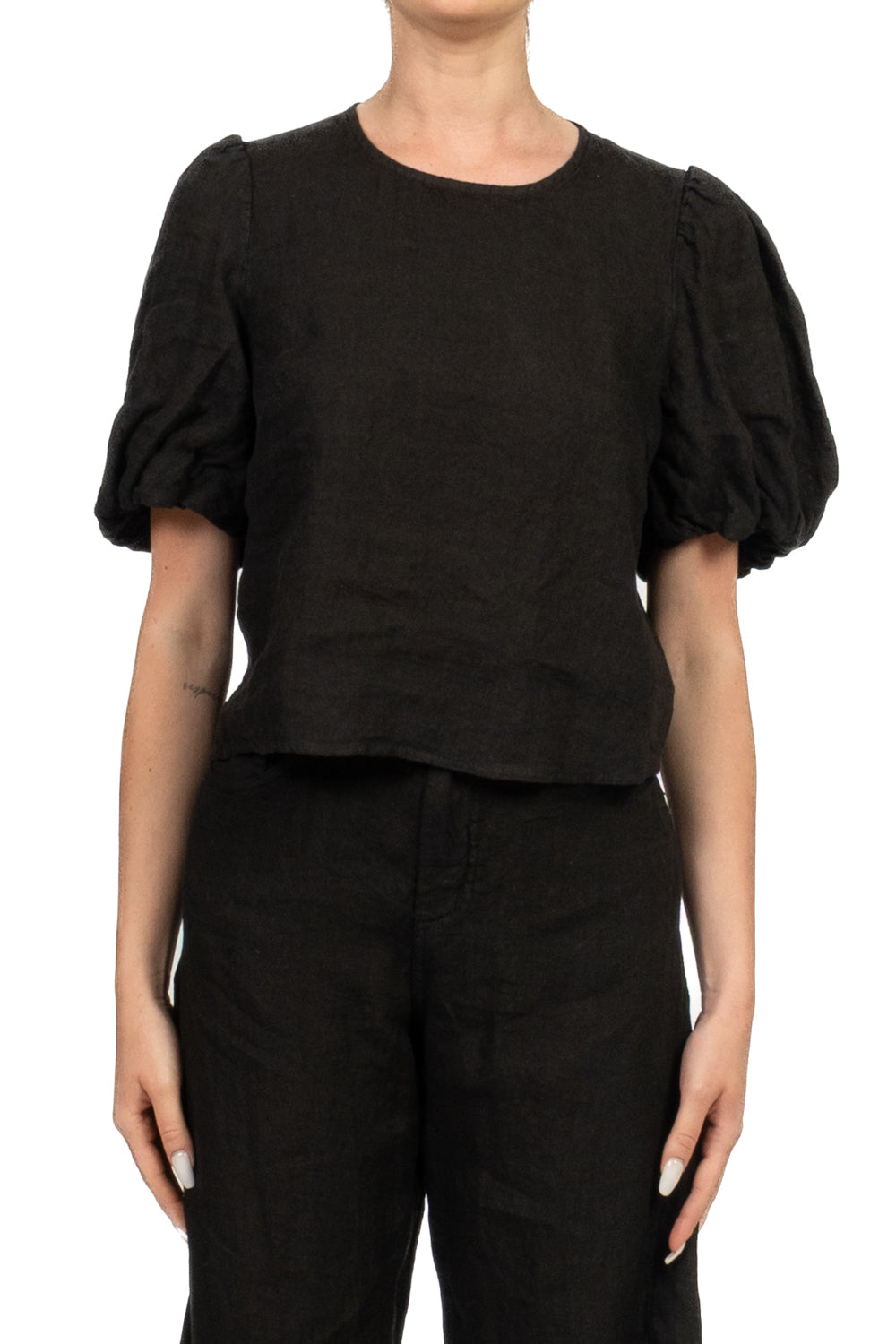 Tensione In Top Donna Nero