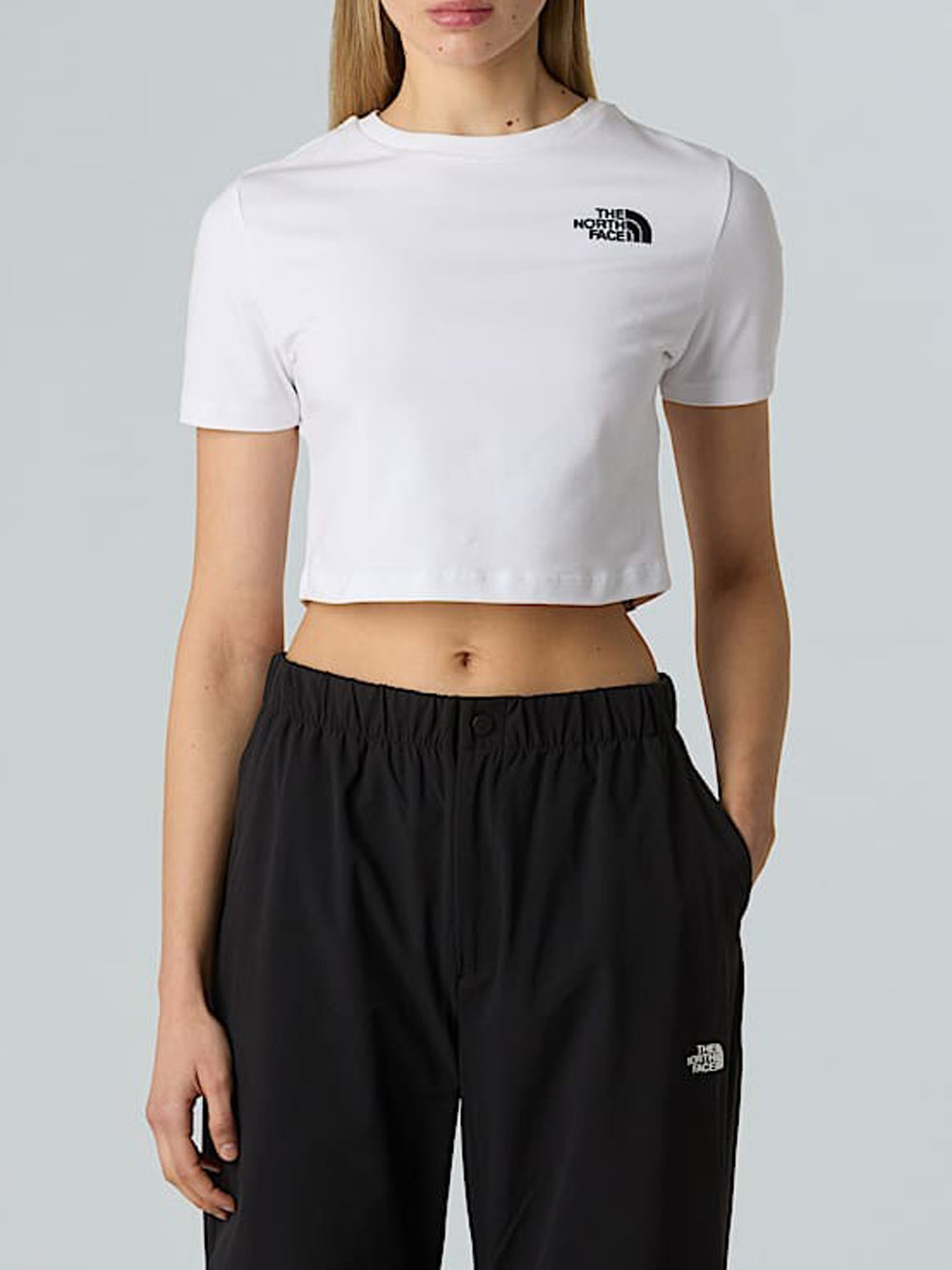 The North Face T-shirt Donna Ess Cp Bianco