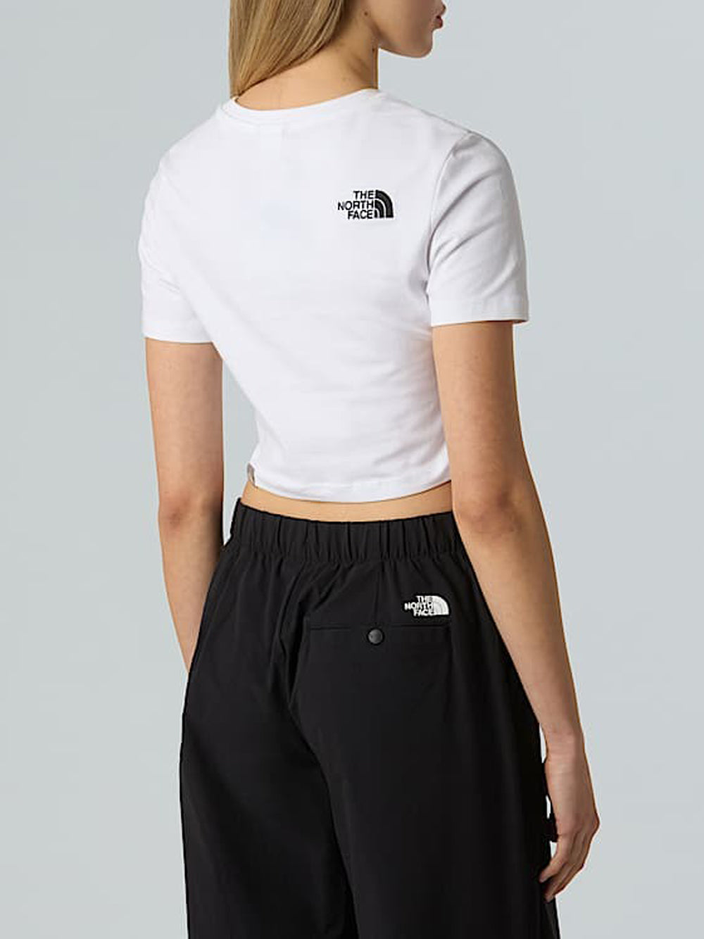 The North Face T-shirt Donna Ess Cp Bianco