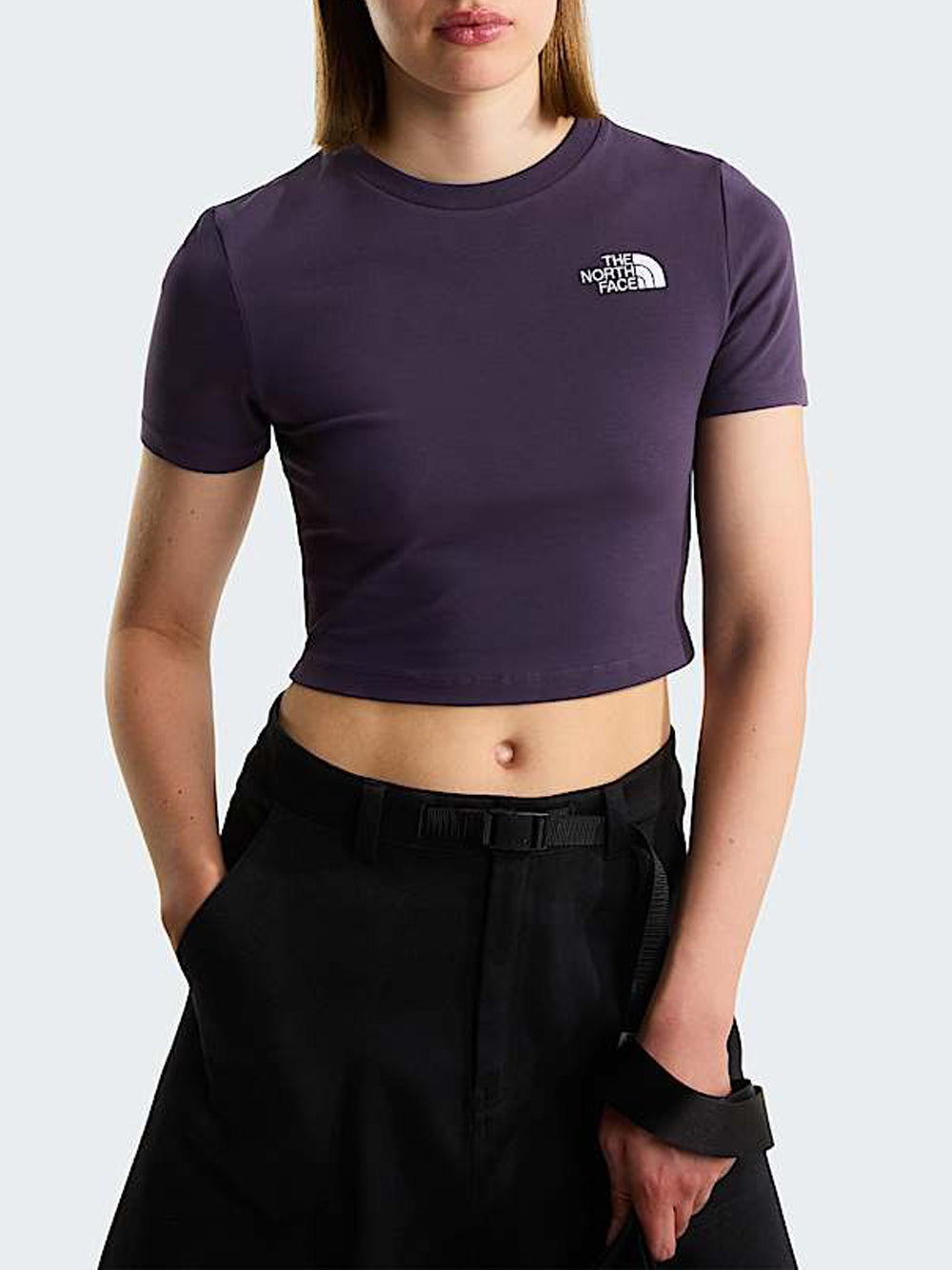 The North Face T-shirt Donna Ess Cp Porpora