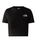 The North Face T-shirt Donna Ess Cp Nero