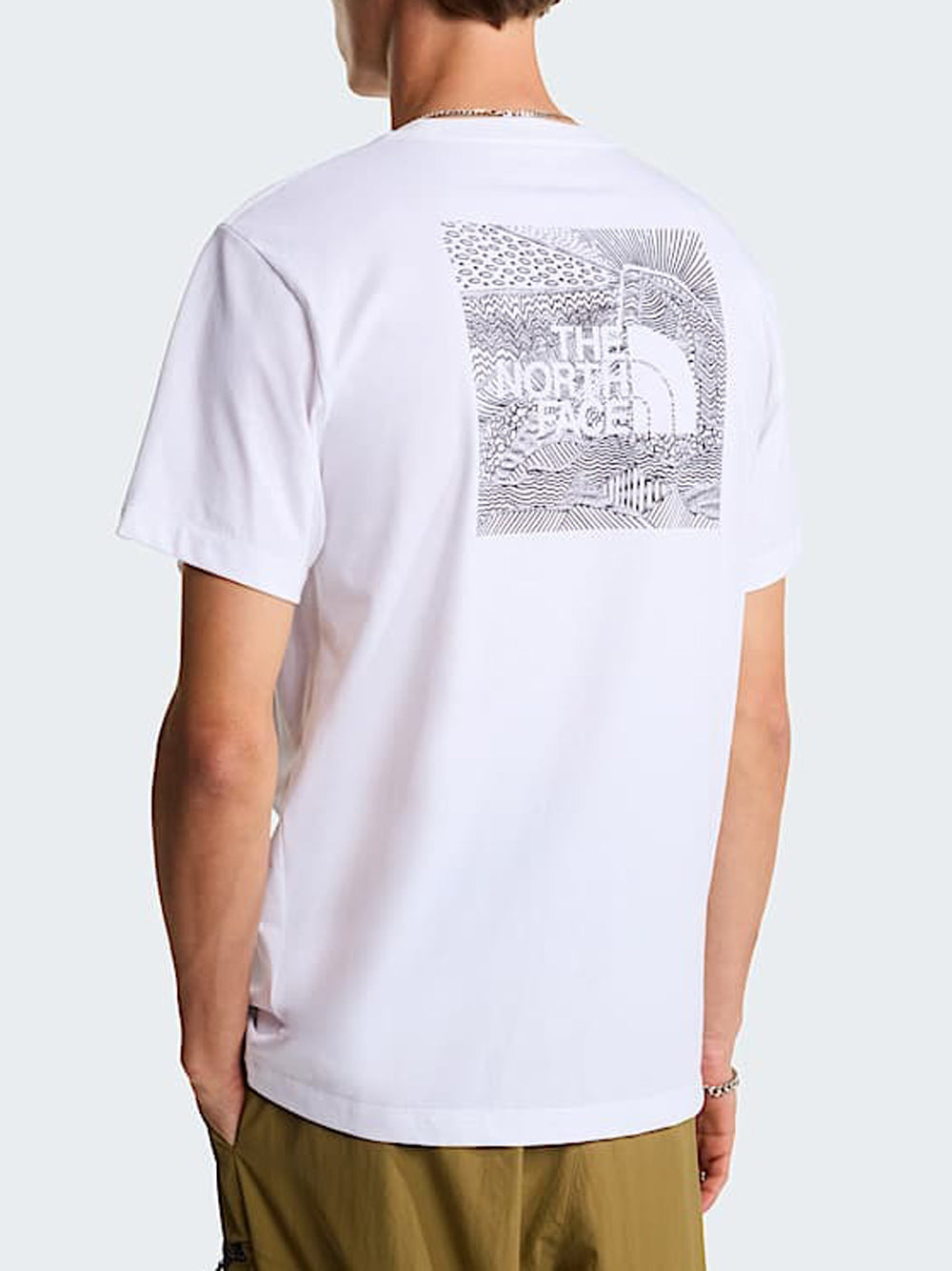 The North Face T-shirt Uomo Nse Celebration Bianco